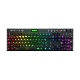 Teclado Redragon Horus K619-RGB SW-RED Black Español