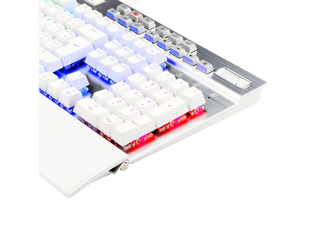 Teclado Redragon Yama K550W-RGB-1 SW-PURPLE White Español 4