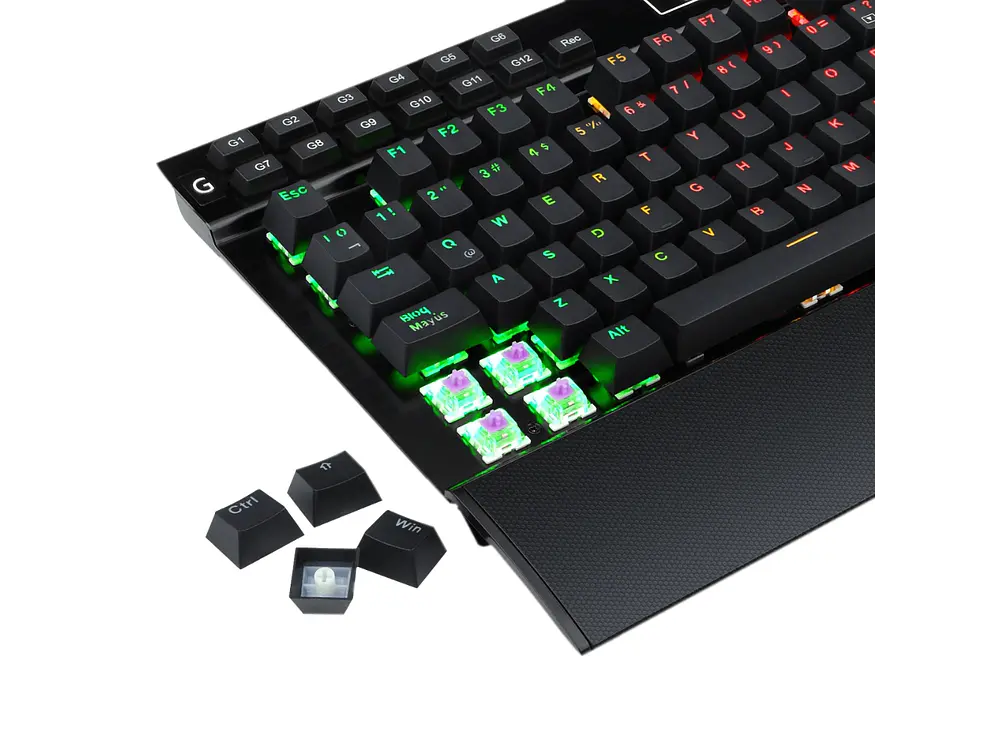 Teclado Redragon Yama K550-RGB-1 SW-PURPLE Black Español 4