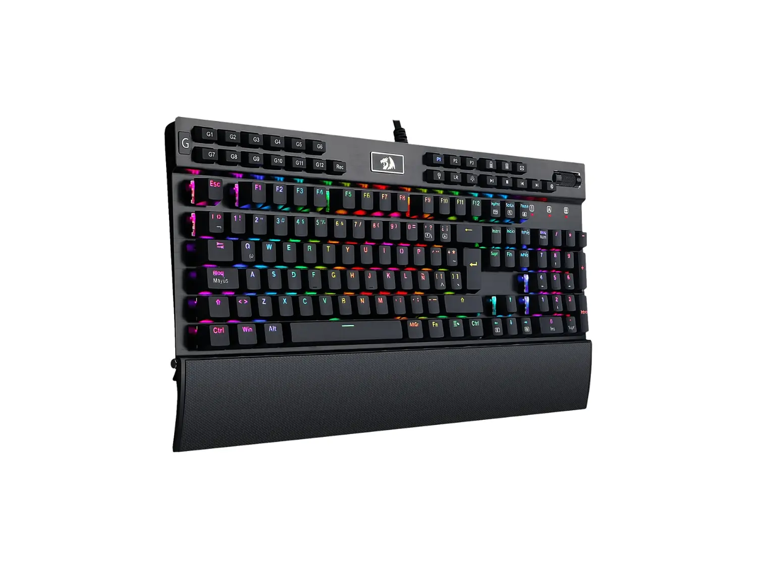 Teclado Redragon Yama K550-RGB-1 SW-PURPLE Black Español 2