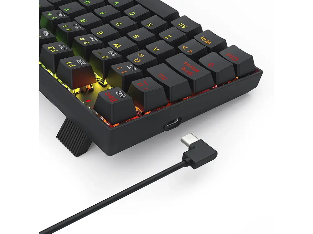 Teclado Redragon Ziggs K669-RGB SW Red Black 4