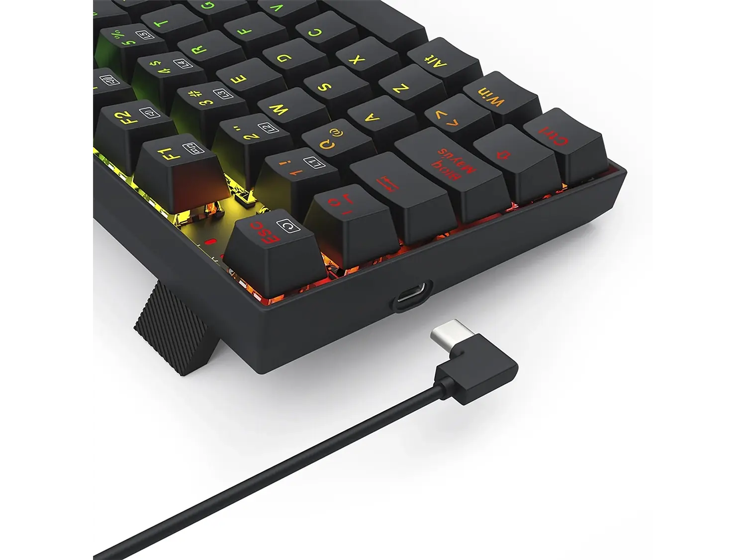 Teclado Redragon Ziggs K669-RGB SW Red Black 4