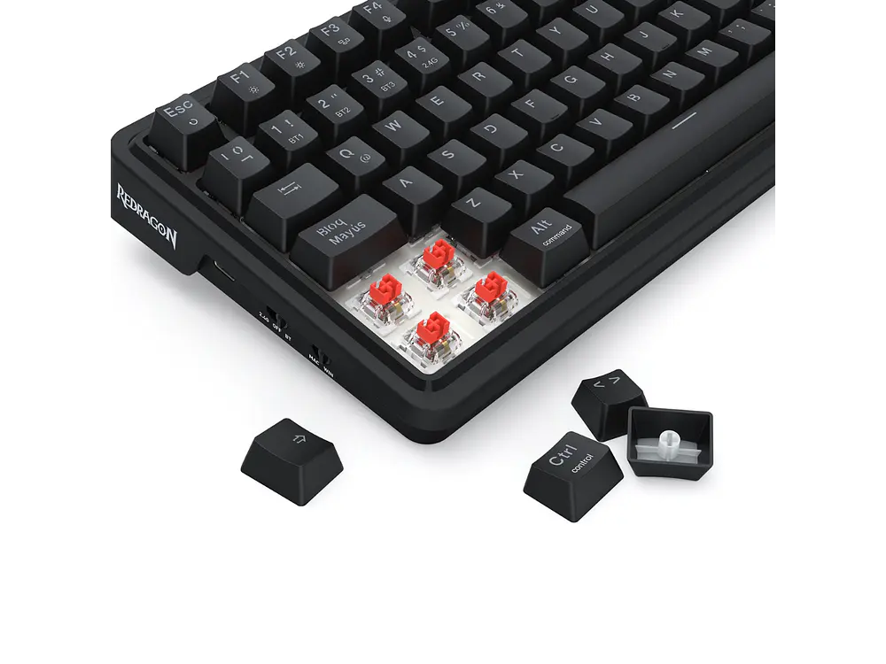 Teclado Wireless Redragon Eisa Pro K686RGB-PRO Black Español 3