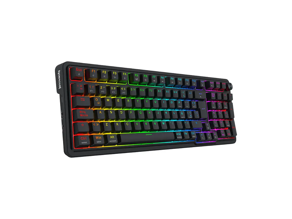 Teclado Wireless Redragon Eisa Pro K686RGB-PRO Black Español 2