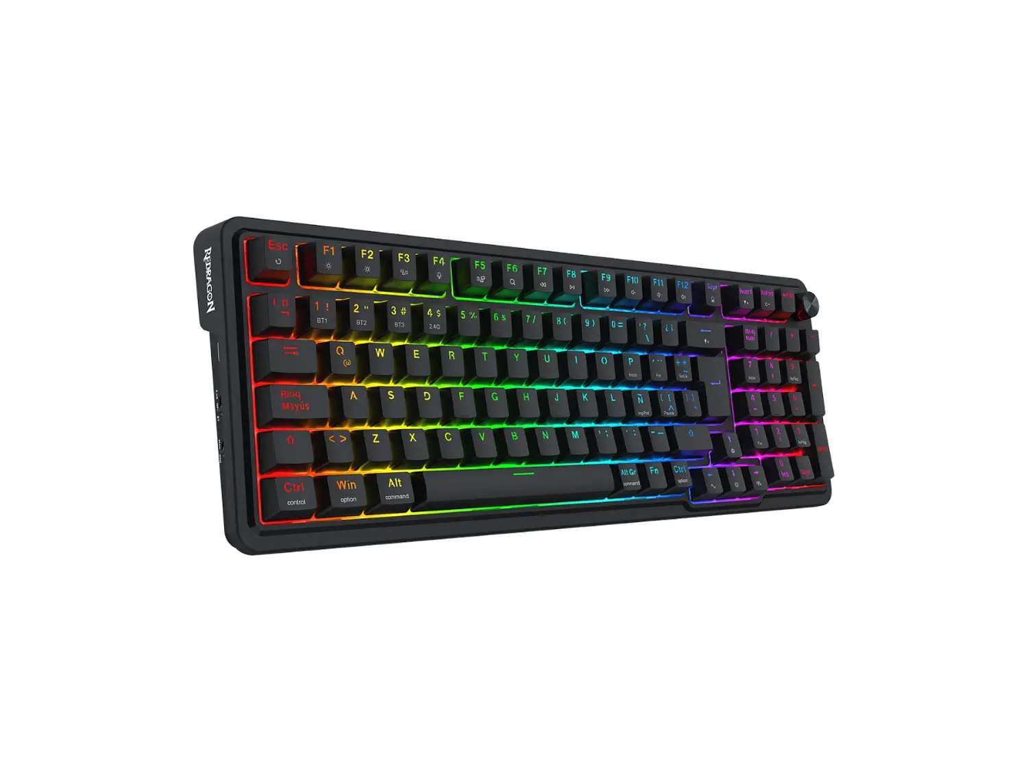 Teclado Wireless Redragon Eisa Pro K686RGB-PRO Black Español 2