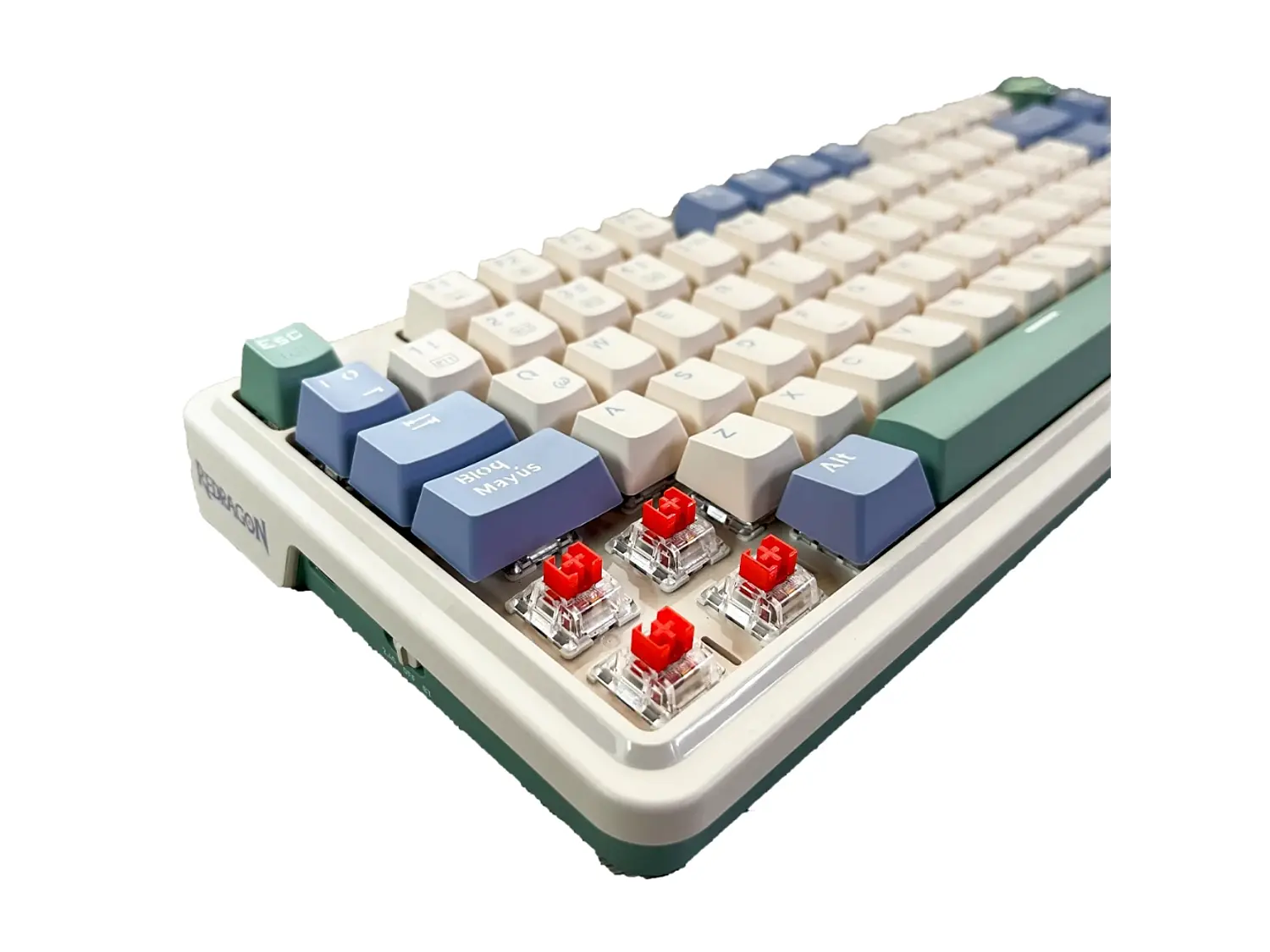Teclado Wireless Redragon Ucal Pro K673CPG-RGB Pro SW-RED Ingles 4