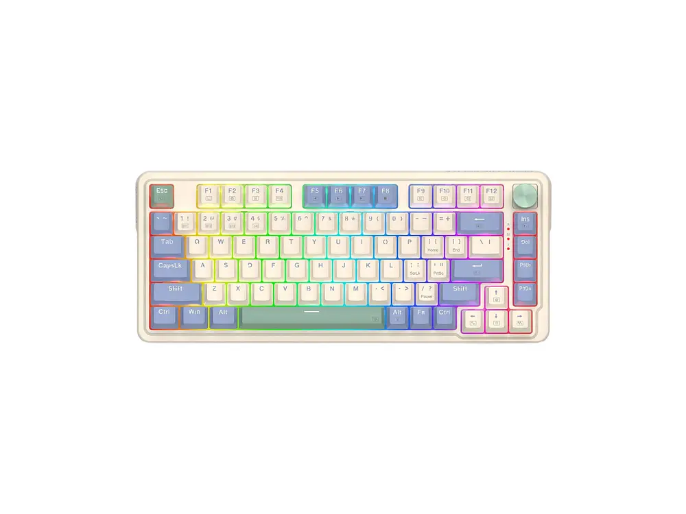 Teclado Wireless Redragon Ucal Pro K673CPG-RGB Pro SW-RED Ingles 1