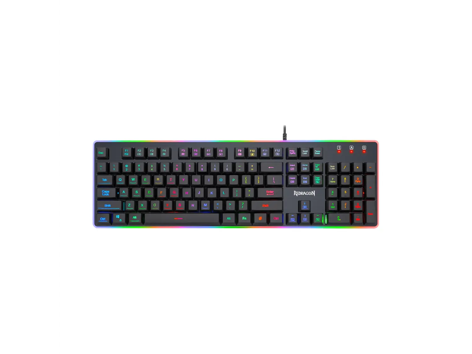 Teclado Redragon Dyaus 2 K509RGB Black Español 1
