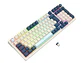 Teclado Wireless Redragon Eisa Pro K686WB-RGB-PRO White Español - Miniatura 3