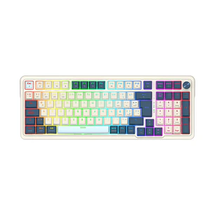 Teclado Wireless Redragon Eisa Pro K686WB-RGB-PRO White Español