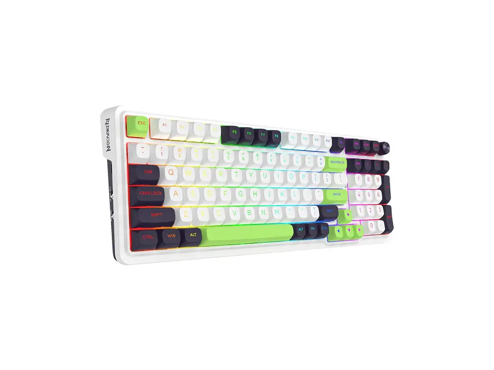 Teclado Wireless Redragon Eisa Max K686WBG-RGB-MAX White Ingles 2