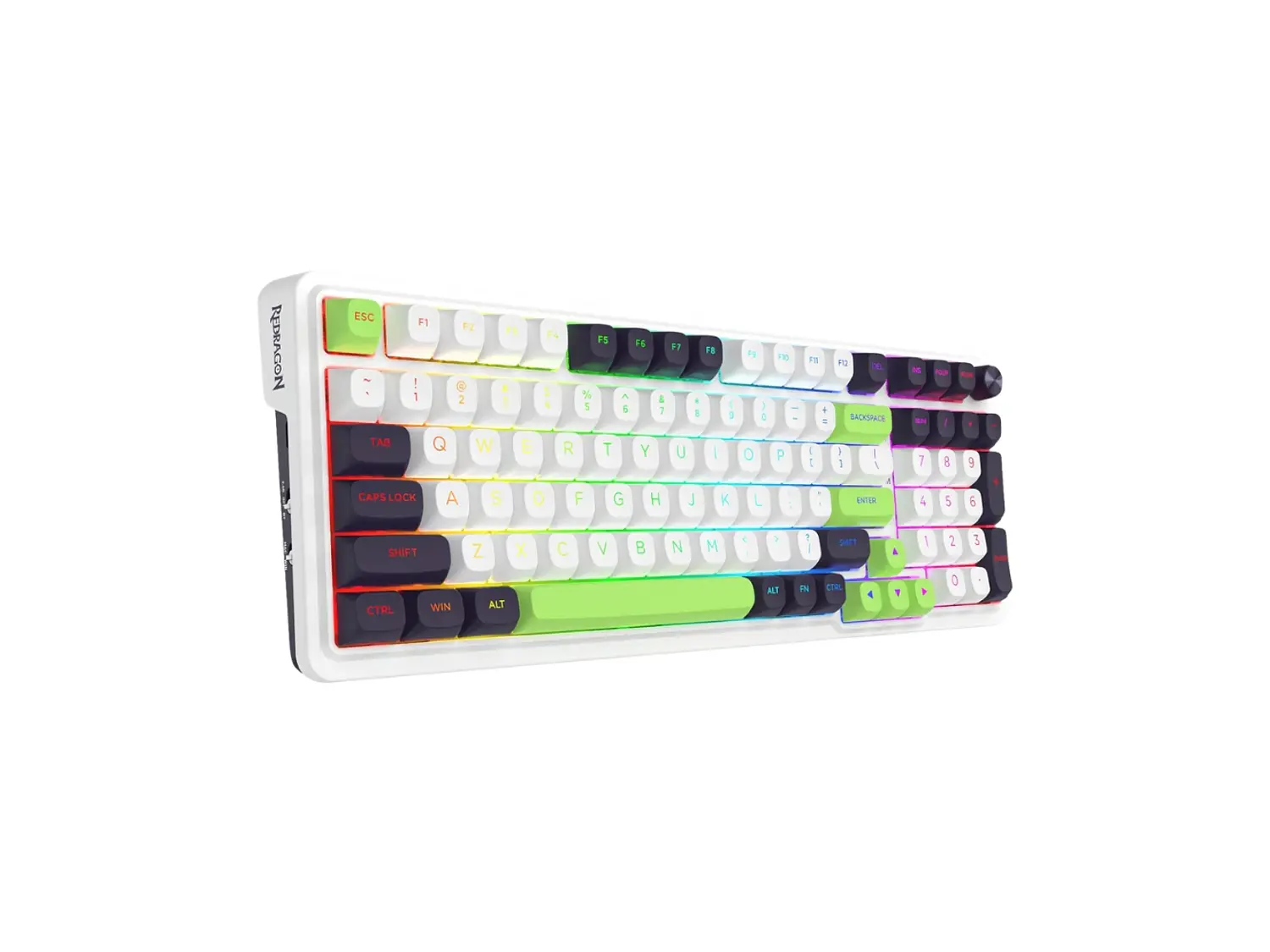 Teclado Wireless Redragon Eisa Max K686WBG-RGB-MAX White Ingles 2