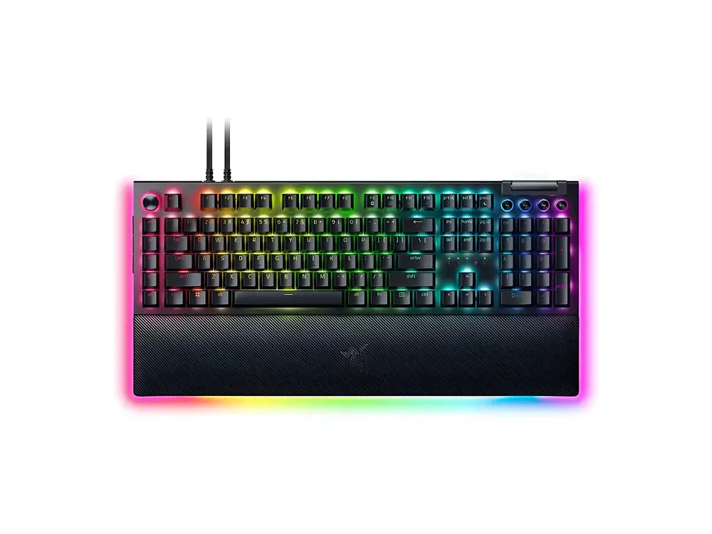Teclado Gamer Razer Blackwidow V4 PRO, Switch Amarillo, Inglés 1