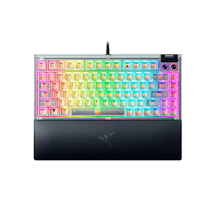 Teclado Gamer Razer Blackwidow V4 75% Phantom White, EN
