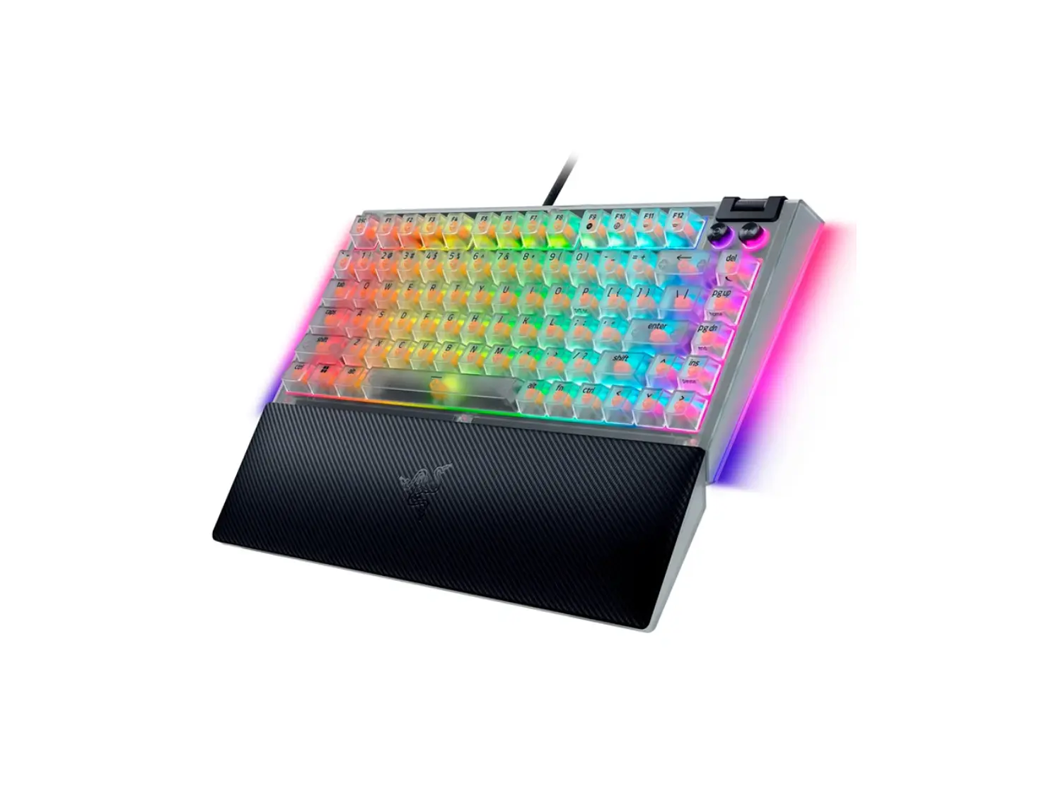 Teclado Gamer Razer Blackwidow V4 75% Phantom White, EN 2