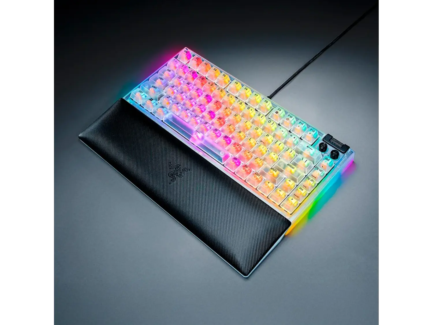 Teclado Gamer Razer Blackwidow V4 75% Phantom White, EN 4