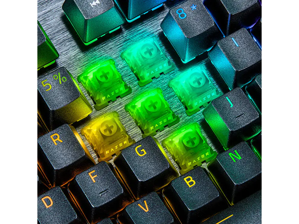 Teclado Razer Huntsman V3 HE Magnetic Mini, Color Negro, 65%, 8 Khz 2