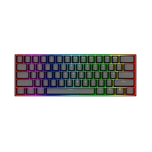 Teclado Redragon Dragonborn  K630, RGB, Switch Brown, Color Negro, Español
