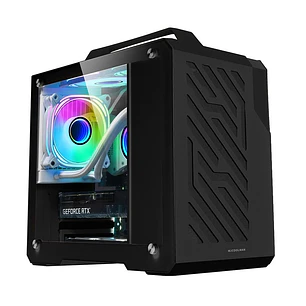 Gabinete Mini G600 WJCoolman, Color Negro, Micro Atx, itx