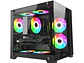 Gabinete CoolMoon AocZHTA Seaview, Color Negro, 7 Fan 120mm, Micro Atx, itx - Miniatura 1