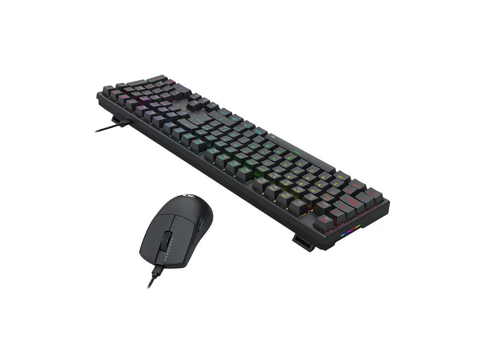 Kit Gamer Redragon S146 K668 Full Size Español (ES) + Mouse M724 Negro 6