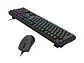 Kit Gamer Redragon S146 K668 Full Size Español (ES) + Mouse M724 Negro - Miniatura 6