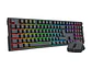 Kit Gamer Redragon S146 K668 Full Size Español (ES) + Mouse M724 Negro - Miniatura 3