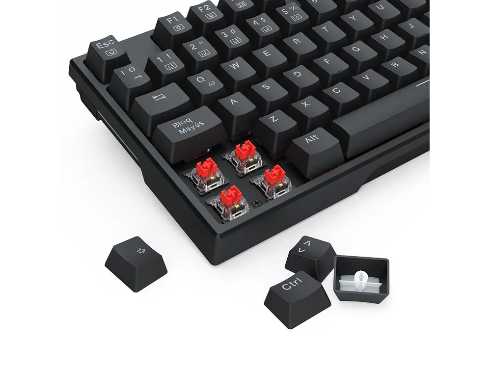 Kit Gamer Redragon S146 K668 Full Size Español (ES) + Mouse M724 Negro 8