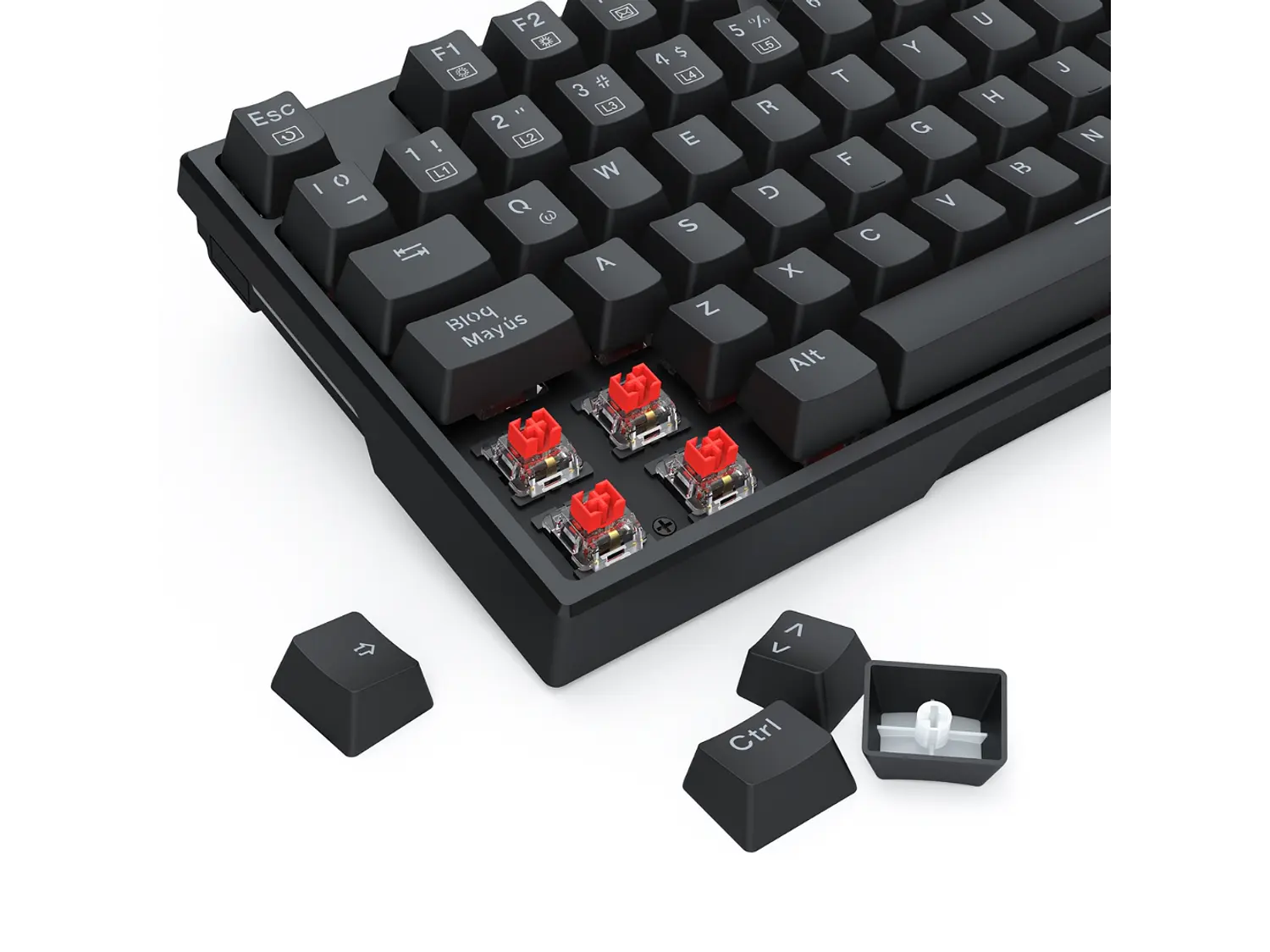 Kit Gamer Redragon S146 K668 Full Size Español (ES) + Mouse M724 Negro 8