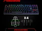 Teclado Redragon kumara K552RGB-M SP - Miniatura 10