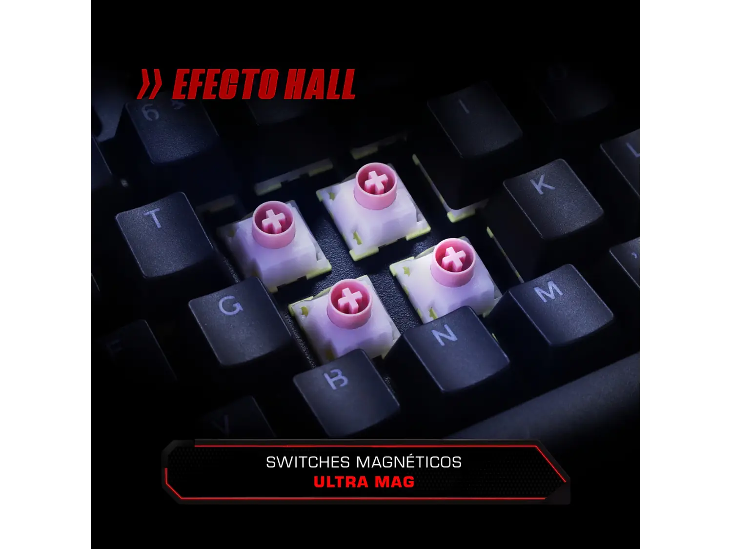 Teclado Redragon kumara K552RGB-M SP 9