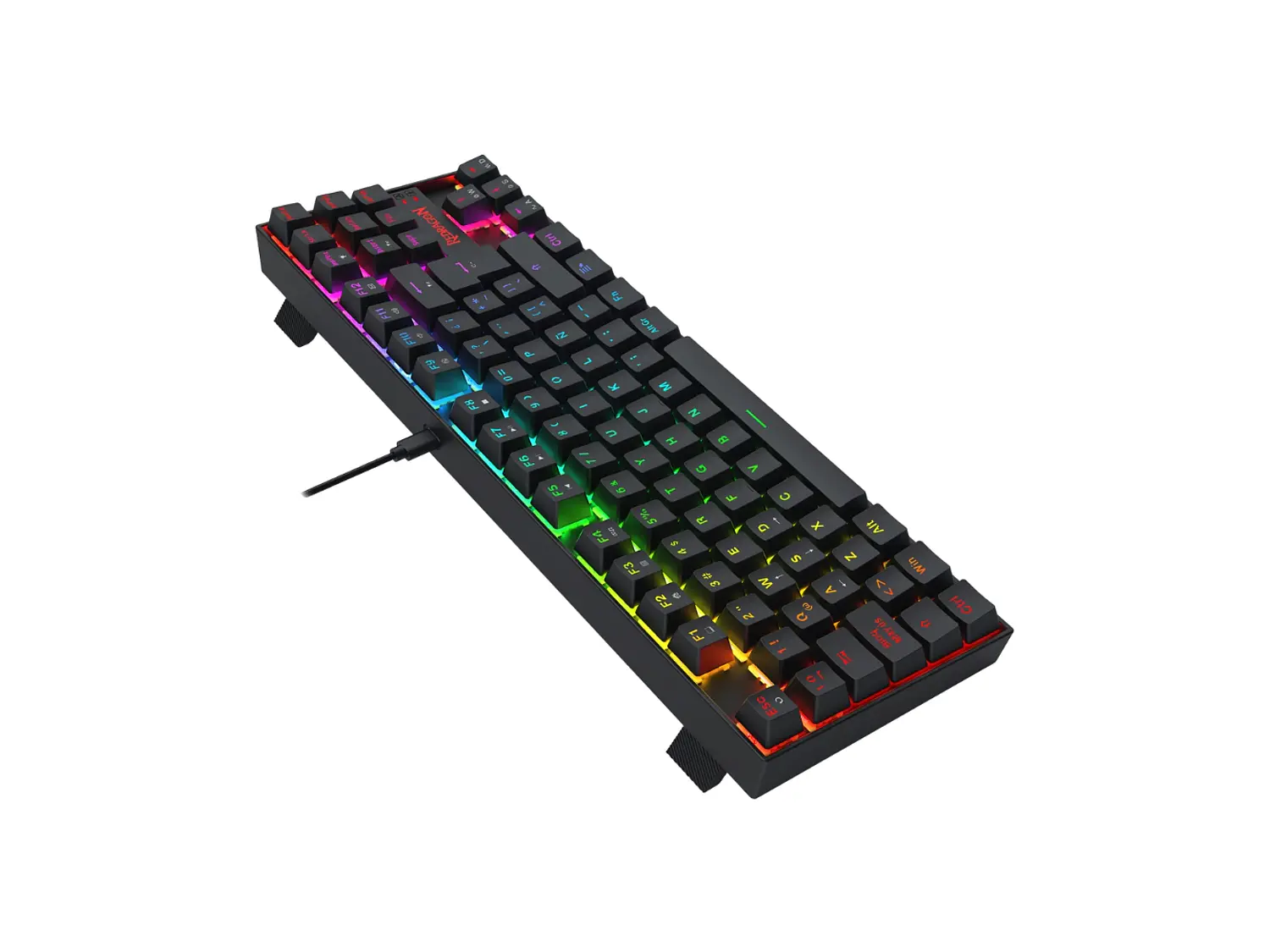 Teclado Redragon kumara K552RGB-M SP 6