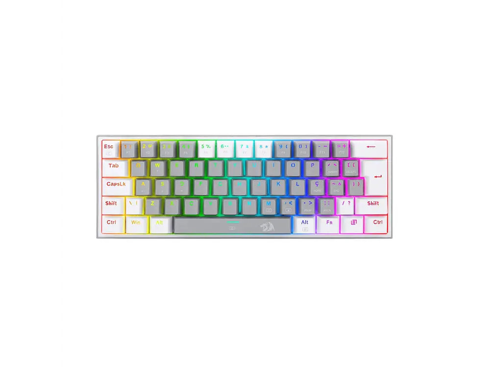 Teclado Redragon Fizz Pro K616-RGB SW-RED Gray White 1