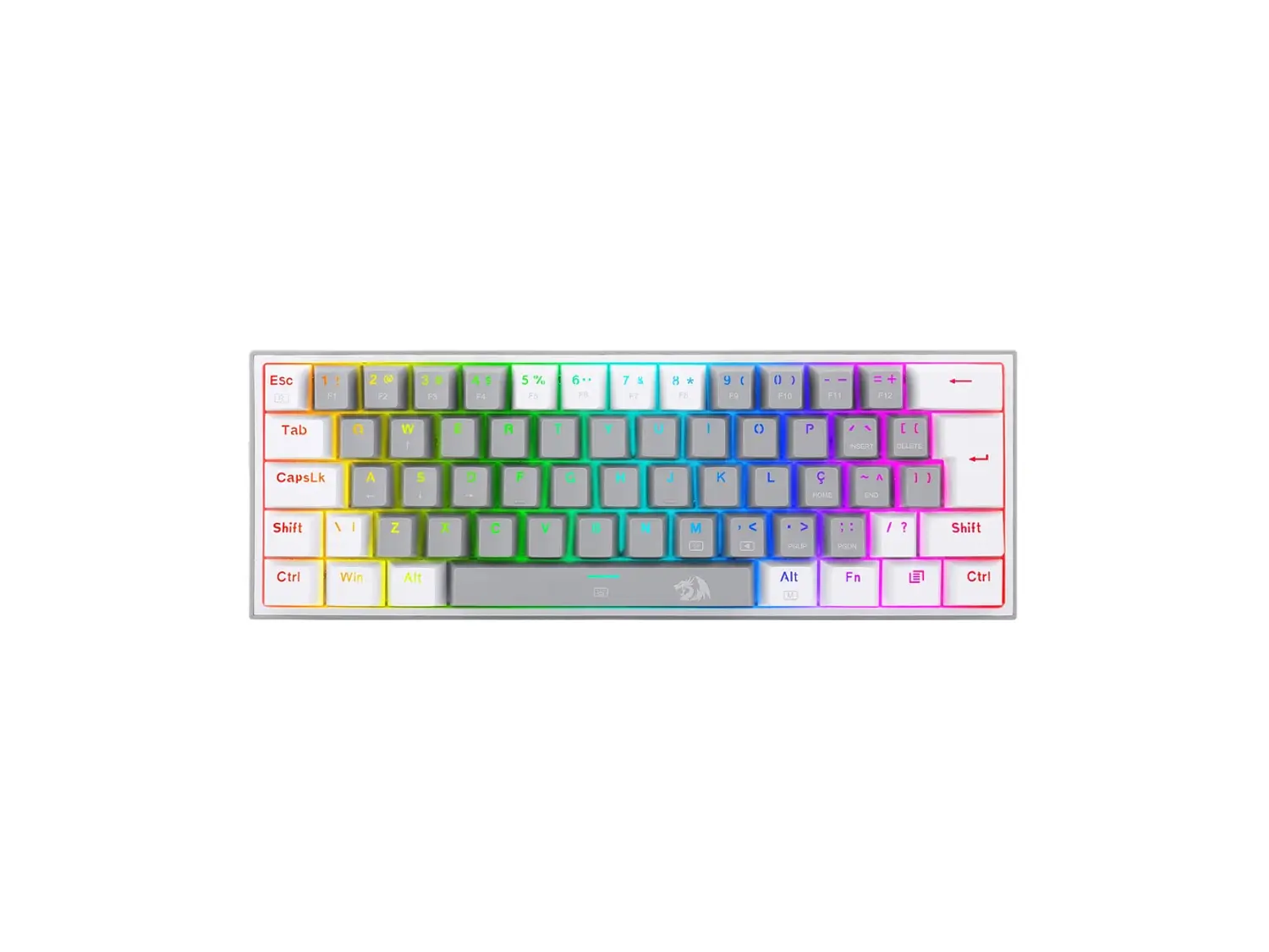Teclado Redragon Fizz Pro K616-RGB SW-RED Gray White 1