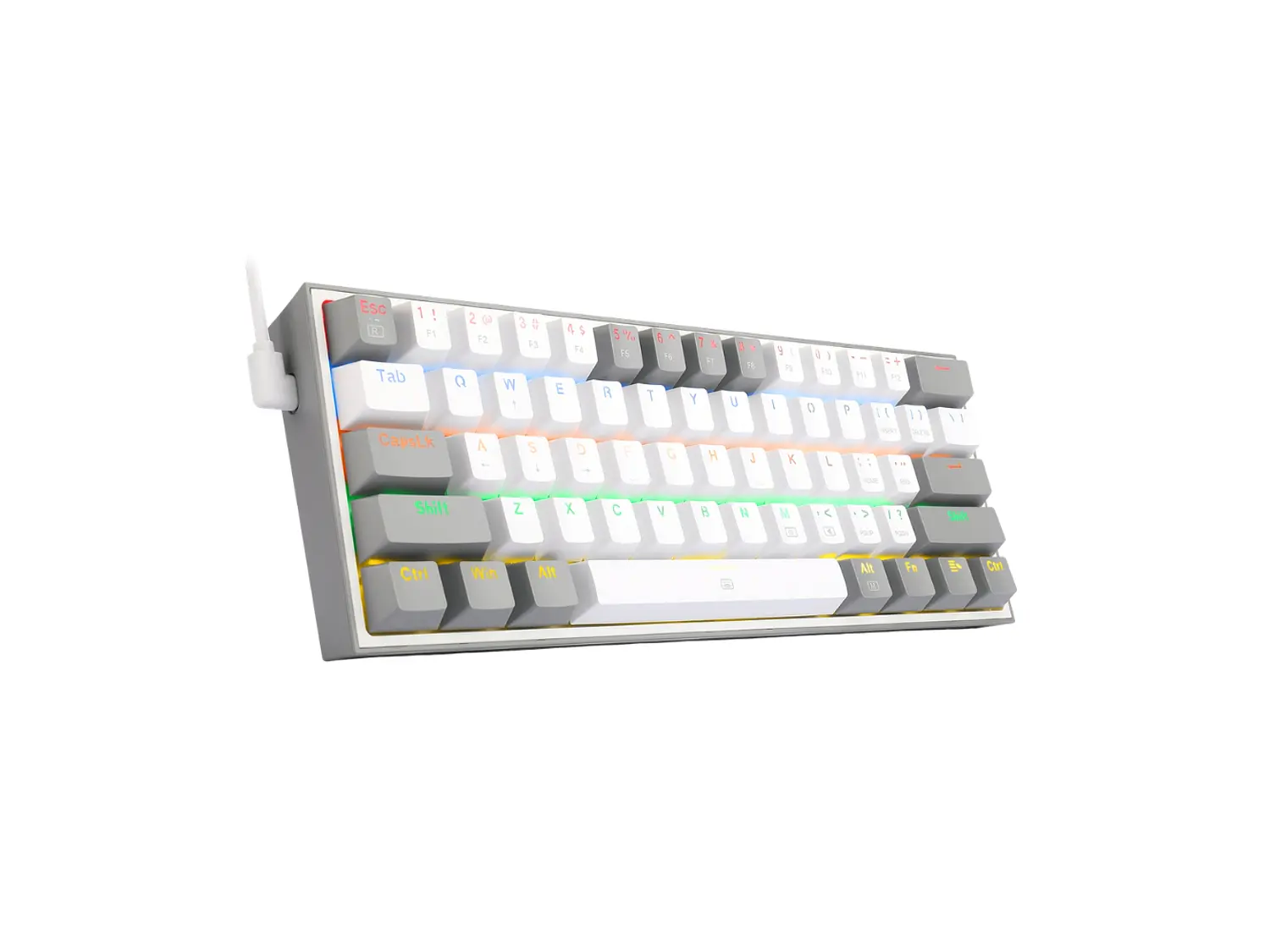 Teclado Redragon Fizz Pro K616-RGB SW-RED White Grey 2