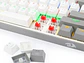 Teclado Redragon Fizz Pro K616-RGB SW-RED White Grey - Miniatura 3