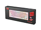 Teclado Redragon Fizz Pro K616-RGB SW-RED Pink White - Miniatura 4