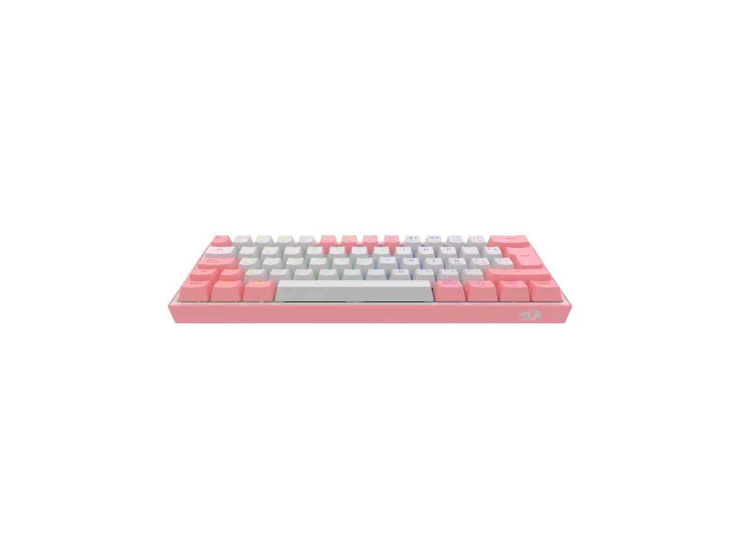 Teclado Redragon Fizz Pro K616-RGB SW-RED White Pink 2
