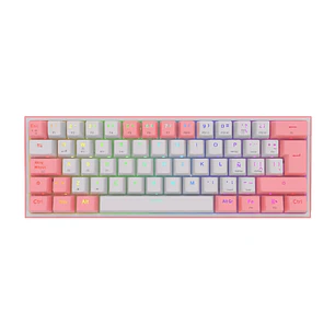 Teclado Redragon Fizz Pro K616-RGB SW-RED White Pink