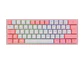Teclado Redragon Fizz Pro K616-RGB SW-RED White Pink - Miniatura 1