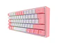 Teclado Redragon Fizz Pro K616-RGB SW-RED White Pink - Miniatura 4