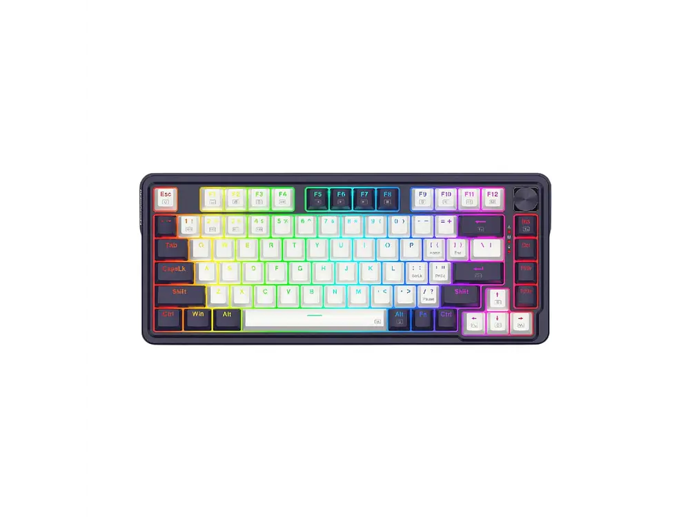 Redragon Ucal Pro K673WB-RGB-PRO-SP (Blanco, Negro) 1