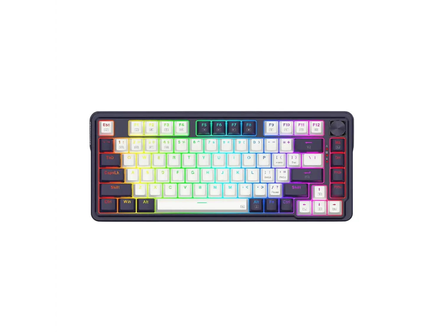 Redragon Ucal Pro K673WB-RGB-PRO-SP (Blanco, Negro) 1