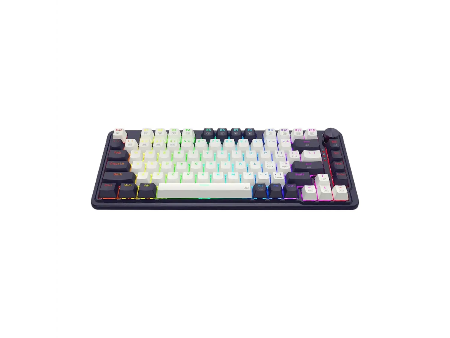 Redragon Ucal Pro K673WB-RGB-PRO-SP (Blanco, Negro) 2