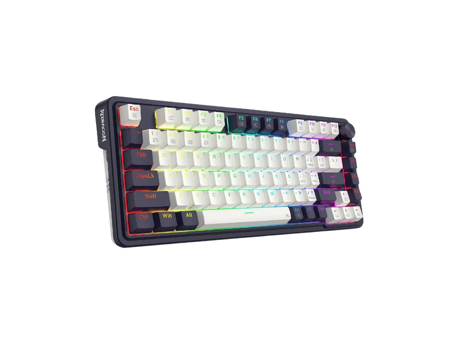 Redragon Ucal Pro K673WB-RGB-PRO-SP (Blanco, Negro) 4