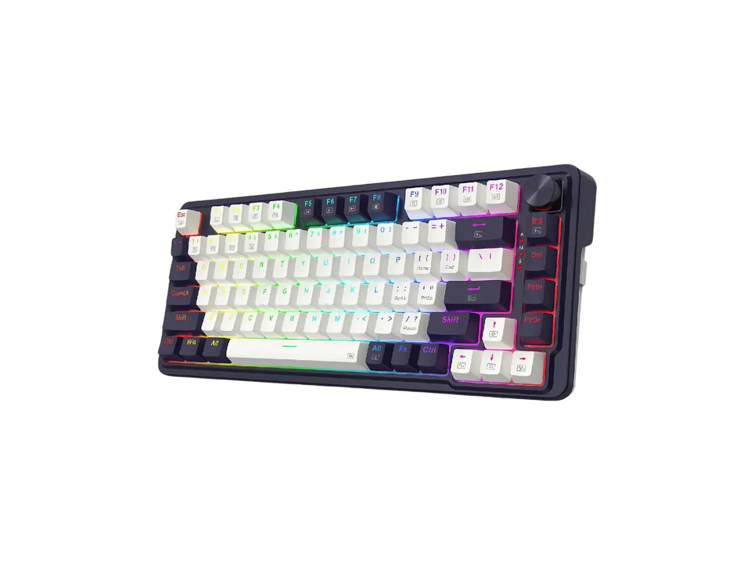 Redragon Ucal Pro K673WB-RGB-PRO-SP (Blanco, Negro) 3
