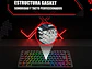 Teclado Ucal K673RGB-M SP Magnetic Wired - Miniatura 13
