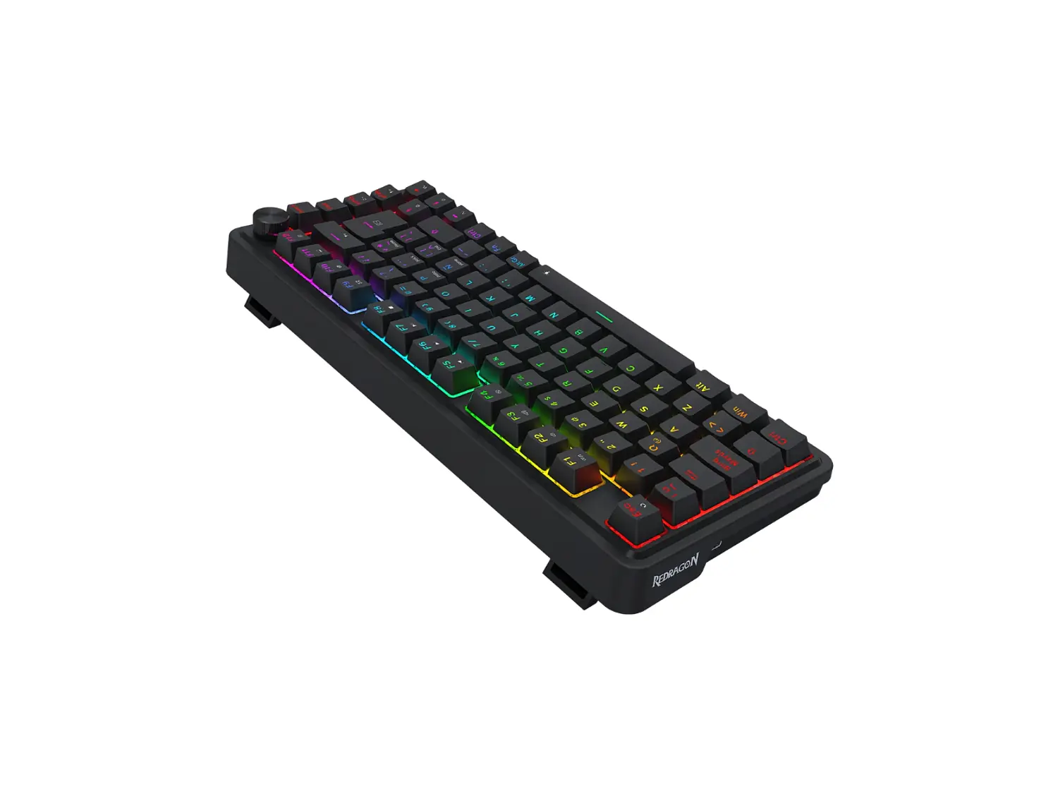 Teclado Ucal K673RGB-M SP Magnetic Wired 6