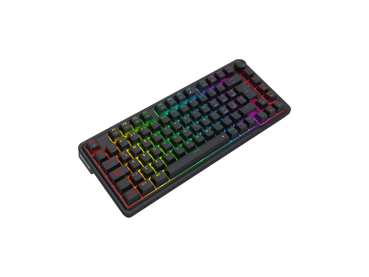Teclado Ucal K673RGB-M SP Magnetic Wired 5