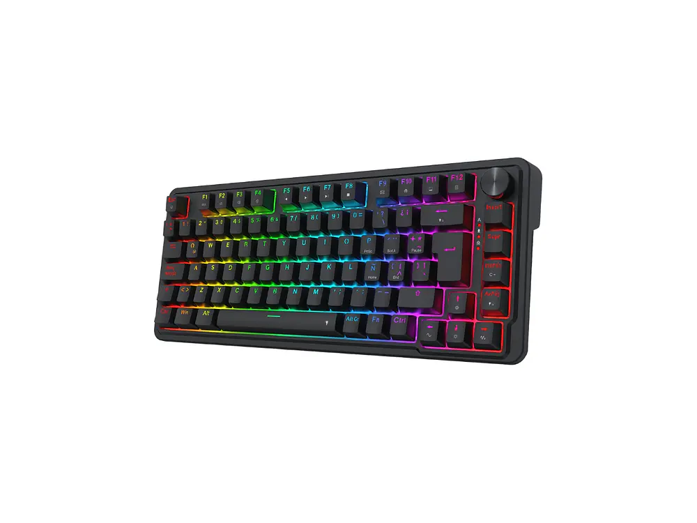 Teclado Ucal K673RGB-M SP Magnetic Wired 3